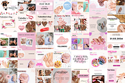 Nail Social Media Posts Templates, a Templates & Theme by GraphiCarola (Thumbnail 7 of 7)