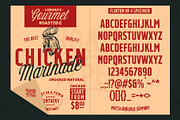 Flinton - Vintage Bundle Fonts, a Serif Font by Roams Type (Thumbnail 7 of 14)