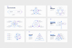 CRYPTO Powerpoint Template Light