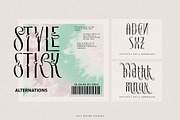 Brossaky Typeface, a Sans Serif Font by alit design (Thumbnail 13 of 17)