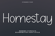 Homestay, a Sans Serif Font by FreshTypeINK (Thumbnail 1 of 7)