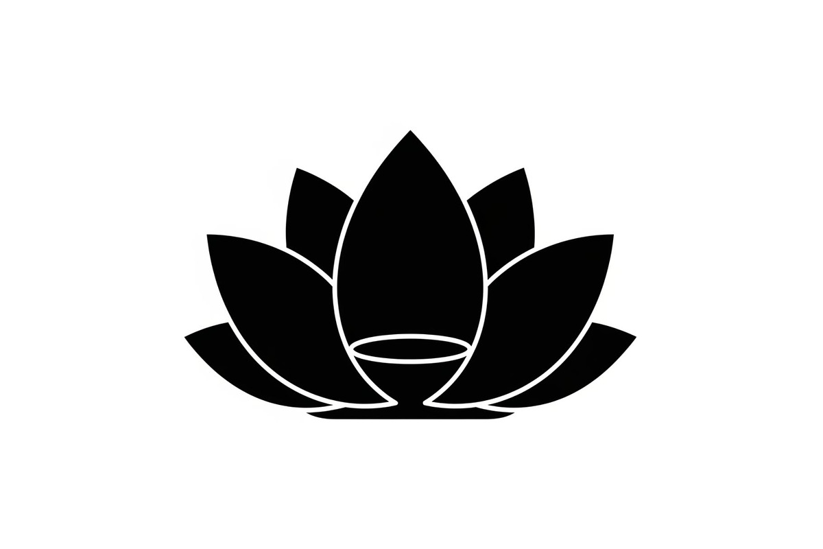 Lotus Flower Silhouette Vector Bundl, an Illustration by Creativeshirt (Photo 48 of 51)
