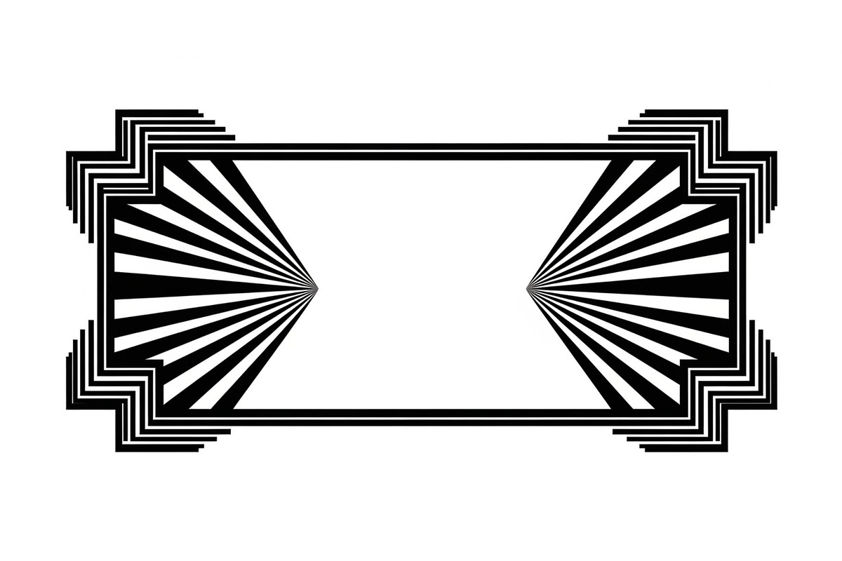 Art Deco Frame SVG Bundle, an Illustration by Creativeshirt (Photo 18 of 31)