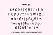 Honeylace Script Font, a Script Font by Beck McCormick (Thumbnail 10 of 10)