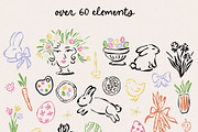 Whimsical Spring Clipart, an Object Illustration by Teresa Art Store (Thumbnail 5 of 6)