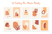 The Earthy Hand Drawn Bundle, a Work Illustration by thetrendytemplate (Thumbnail 8 of 12)