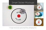 Sticker Mockups Smart Art, a Product Mockup by Studio Meraki (Thumbnail 1 of 4)