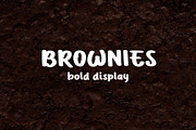 Brownies - Bold Display Font, a Sans Serif Font by Mightyfire (Thumbnail 1 of 3)