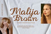 Carlony, a Script Font by kerismaker (Thumbnail 7 of 10)