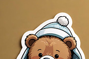 “Cute Coffee Bear Stickers” bundle, an Illustration by ETARA by Mea Hau (Thumbnail 6 of 6)