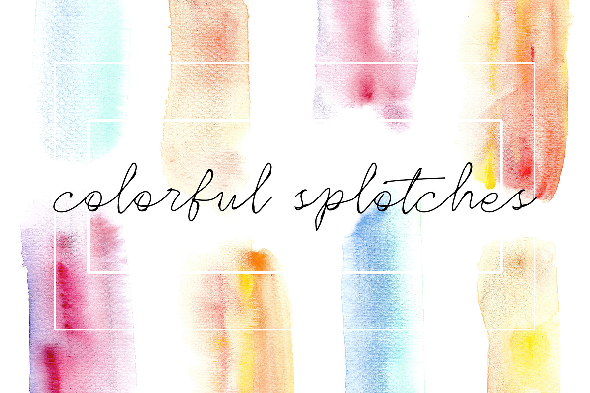 Gradient watercolor background set, a Texture Graphic by Alena Solonshchikova (Photo 1 of 11)