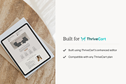 ThriveCart Sales Page Template, a Landing Page Template by Pixel & Flow (Thumbnail 5 of 8)