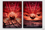 Galactic Sound Flyer Template V3, a Flyer Template by ThatsDesignArt (Thumbnail 1 of 6)