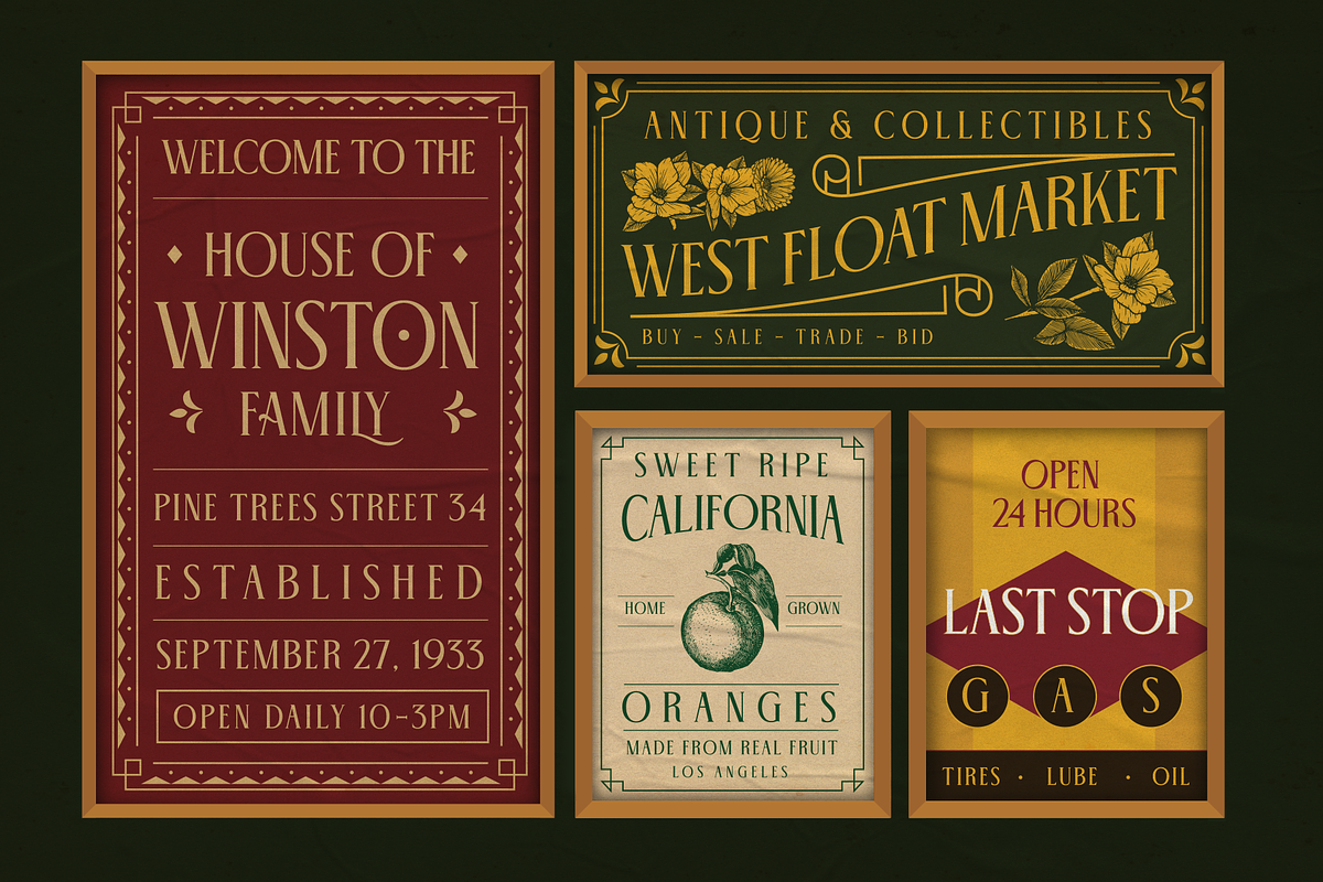 WT Pennifold, a Serif Font by Winston Type Co. (Photo 4 of 9)