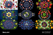 Berry Art. 33 images, a Food & Drink Photo by Handmadefont (Thumbnail 8 of 10)