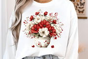 Spring flower basket clipart, an Illustration by SinaCreation (Thumbnail 10 of 11)