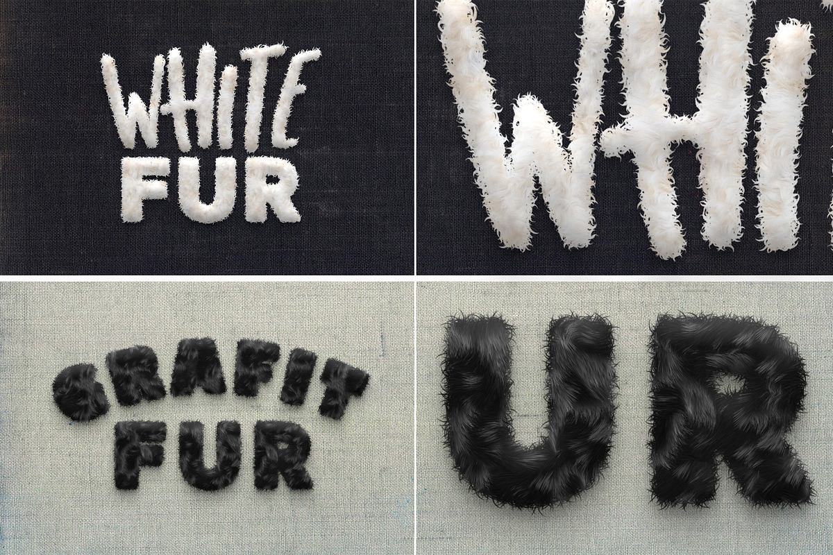 Fur Styles, Actions, Brushes, an Action Add-On by Sophico (Photo 10 of 10)