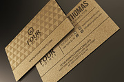 Elegant Kraft Business Card, a Business Card Template by Marvel (Thumbnail 4 of 5)