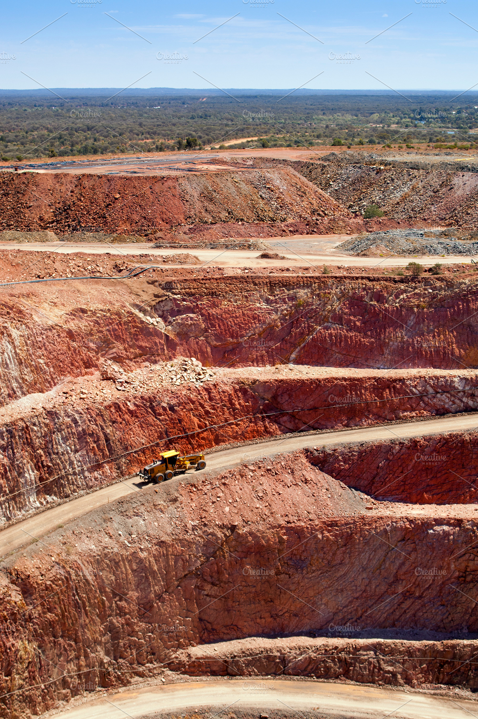 Open Cut Mine, an Industrial Photo by THP Creative