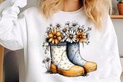 Spring Watercolor Clipart Bundle, an Illustration by SinaCreation (Thumbnail 8 of 9)