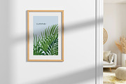 Tropical leaf plants, posters set, a Decorative Illustration by Good Studio (Thumbnail 8 of 15)