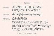 Qafientola A Modern Stylish Serif, a Serif Font by Storytype Studio (Thumbnail 13 of 15)