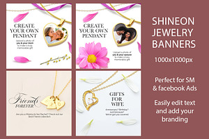 ShineOn Jewelry Banners / Ads