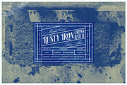 Rusty Iron Crosshatch Textures, a Background Graphic by Morand Union (Thumbnail 1 of 10)