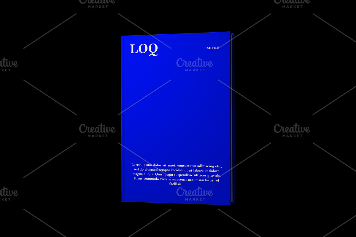LOQ branding mockup, a Books & Magazine Mockup by Aquarianz Studio (Photo 5 of 5)