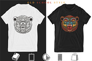 Bears old school tattoo, a Background Graphic by intueri (Thumbnail 7 of 7)