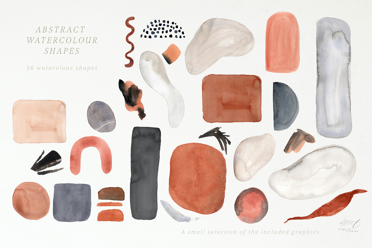 Coco - Abstract Watercolors, an Illustration by Twigs and Twine (Photo 2 of 14)