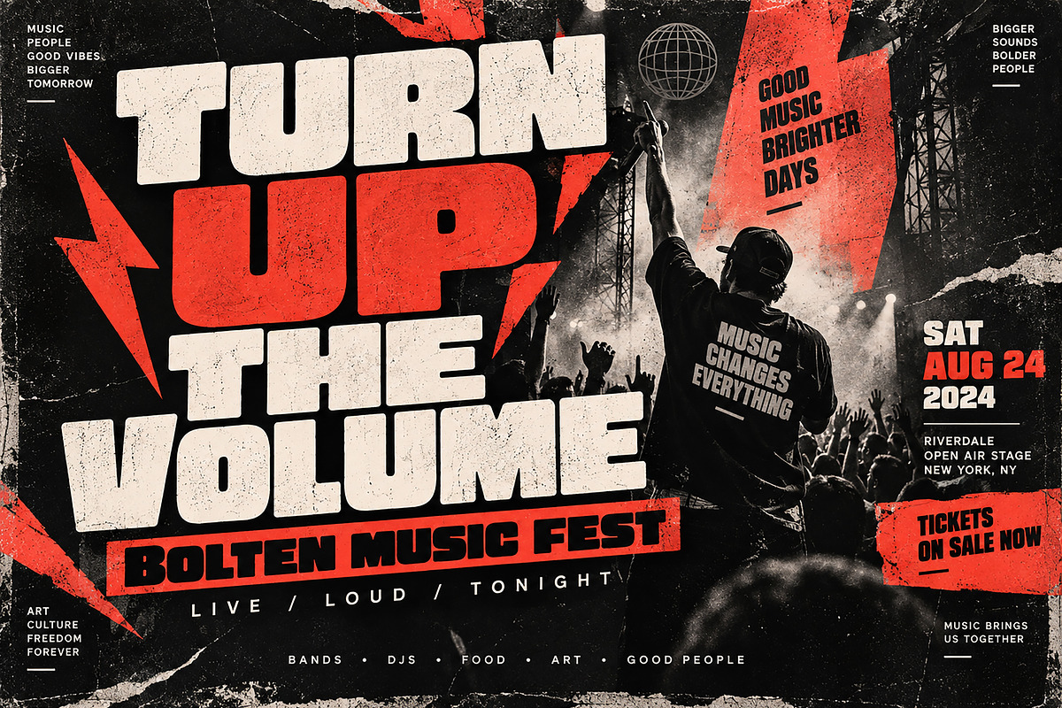 Bolten – Bold Chunky Display Font, a Script Font by Wow Magic (Photo 4 of 5)