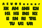 Steam Vision, a Sans Serif Font by Megatype (Thumbnail 4 of 8)