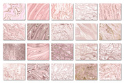 Rose Gold Marble Textures, a Texture Graphic by Artemisia_Art (Thumbnail 2 of 5)