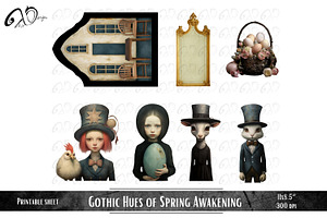 Gothic Hues Of Spring Awakening