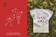 Love Wedding Doodles, a Person Illustration by happpydesign (Thumbnail 3 of 12)