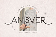 Anisver - Elegant Sans Font, a Sans Serif Font by Patria Ari (P4tcreativa) (Thumbnail 1 of 14)