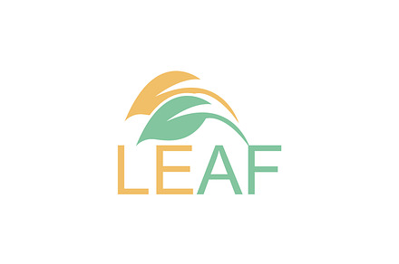 leaf logo design vector
