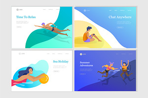 Sea Holiday. Illustrations