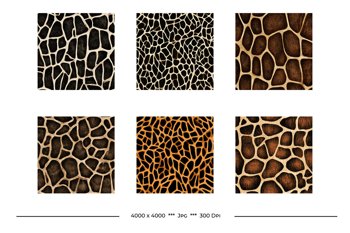 Giraffe Fur Animal Print Art Pattern, a Pattern Graphic by karenfoleyphoto (Photo 4 of 6)