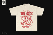 Never stop the ride, T-shirt, a Sport Illustration by shaondesigns (Thumbnail 4 of 7)