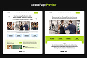 Fitness & Life Coaching Figma, an UI Kit Template by moonspiredesign (Thumbnail 5 of 7)