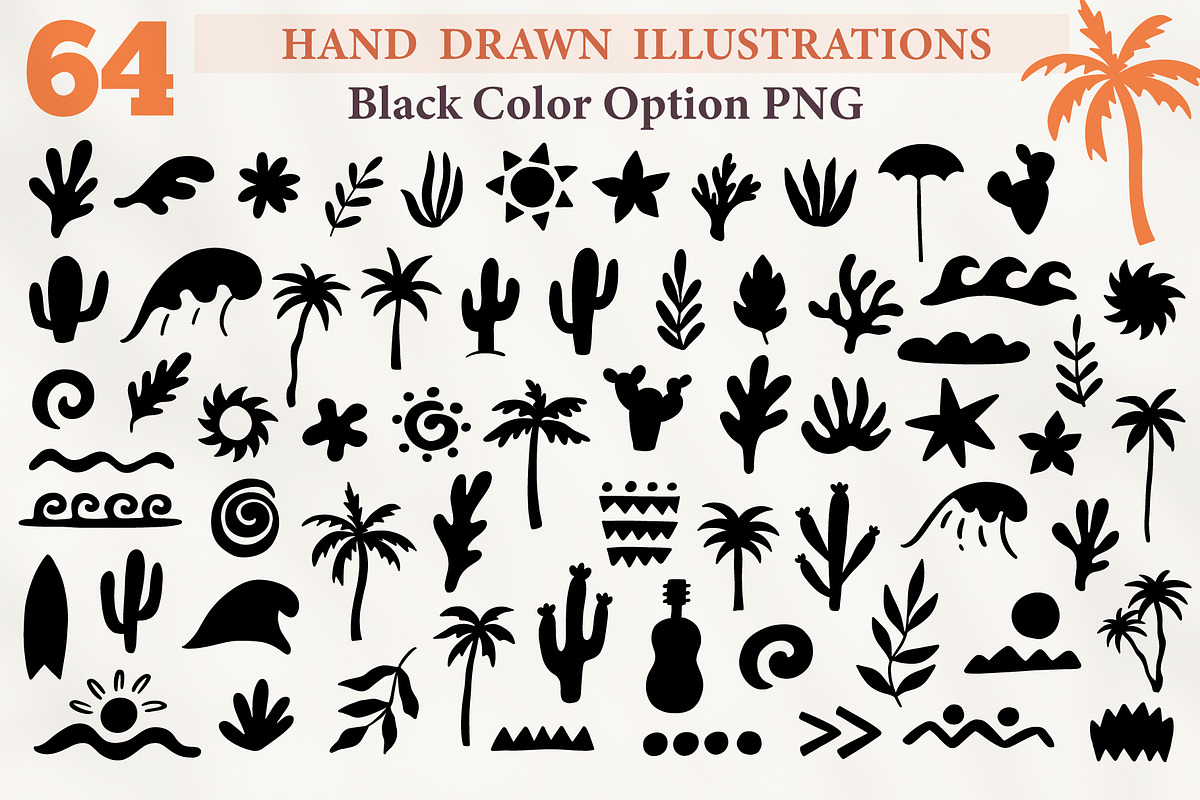 Boho Summer Graphics Bundle - vol 3., a Graphic by Katrinelly (Photo 4 of 17)
