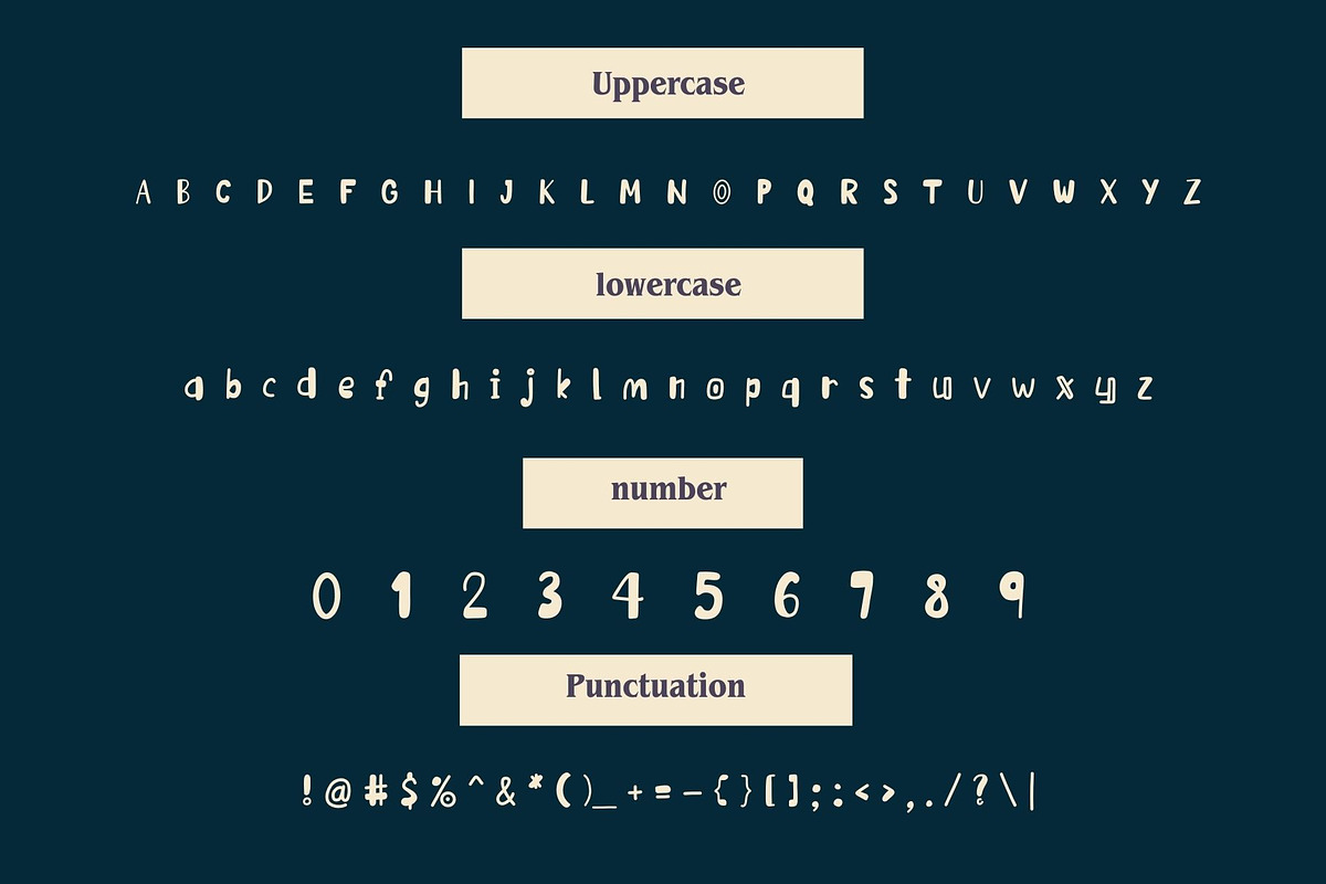 Thirsty is a cool display font, a Handwritten Font by Brown Cupple (Photo 5 of 6)