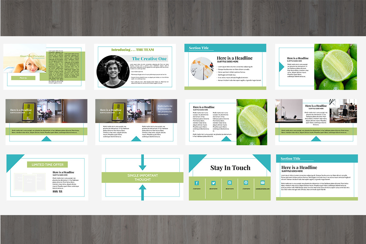 Boxy Keynote Presentation Slides, a Presentation Template by BMAYS Design (Photo 2 of 6)