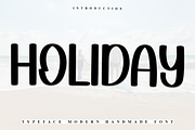 Holiday, a Serif Font by InermediaSTUDIO (Thumbnail 1 of 7)