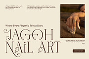Virlone Elegant Serif Font, a Serif Font by Graphicxell (Thumbnail 2 of 8)