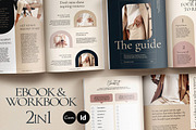 2in1 eBook + WorkBook for Courses, a Magazine Template by Mirazz (Thumbnail 1 of 25)