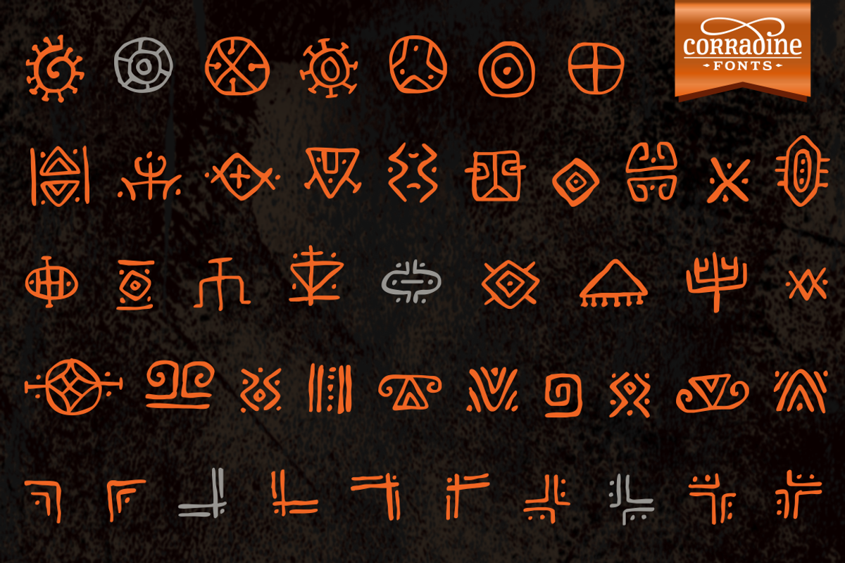 Caveman Dingbats preview 5
