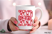 XOXO Valentine PNG, an Illustration by Craft Nest (Thumbnail 4 of 4)